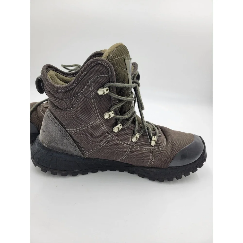 Columbia Hilltop Ridge Men's Hiking Waterproof Boots‎ Deep Olive Sz 8.5